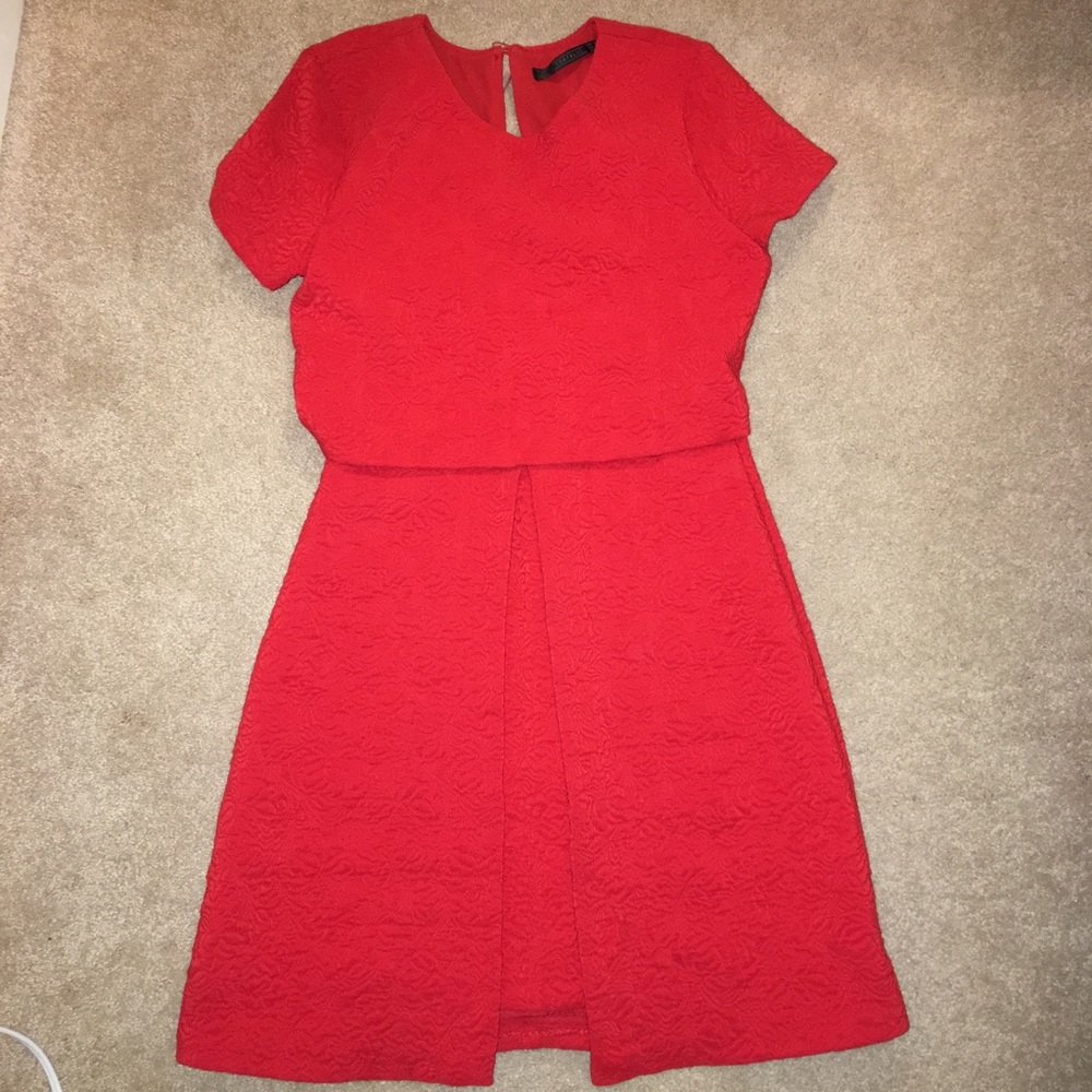 Red dress